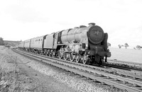 CH01869 - Cl 6P No. 45535 'Sir Herbert Walker, K.C.B' on the 1400 Liverpool to Euston service at Wolverton 21/7/62