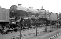 JAY1791 - Cl 6P No. 45500 'Patriot' at Crewe Works 10/6/56