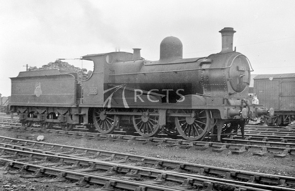 JAY1046 - Cl 0-6-0 No. 855 (ex Cam R) at Oswestry 18/8/54