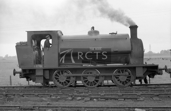 FAI3963 - 0-6-0ST 'The Dean' (Hunslet Engine Co 1496 of 1926) at Oxfordshire Ironstone Co Ltd, Wroxton 17/5/58