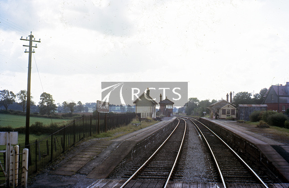 RIP0421C - Cranmore station viewed a DMU c 8/63
