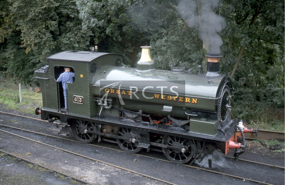 RH02389C - 0-6-0ST No. 813 (ex Port Talbot Railway) c September 2001