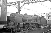CAR0919 - Cl 6P5F No. 45504 'Royal Signals' light engine at Sheffield c late 1950s/early 1960s