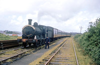 CAR1218C - 0-6-0 No. 130 (ex Great Southern & Western Railway) on the IRRS/RCTS/SLS rail tour, June 1964