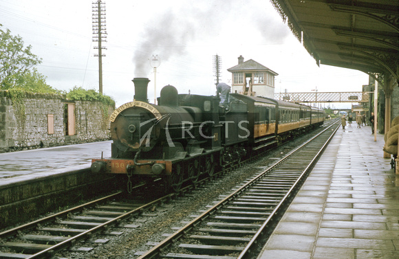 CAR1207C - 0-6-0 No. 130 (ex Great Southern & Western Railway) on the IRRS/RCTS/SLS rail tour, June 1964