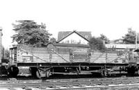 CH05302 - 22 ton unfitted tube wagon No. B731495 (lot 2457 Wolverton 1953) at Radstock West 21/7/74
