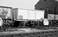 CH05106 - 16-ton mineral wagon No. B224913 (ex shops and dedicated to coal traffic) at Bristol bath Road 17/10/70