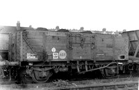 CH05301 - 21 ton air braked, high sided open wagon (lot 2679 Lancing 1956) No. B715016 at Barry 1/3/75