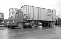 CH05015 - Road Railer coupled to a BRS tractor ready for road delivery at Millbrook 10/1/61