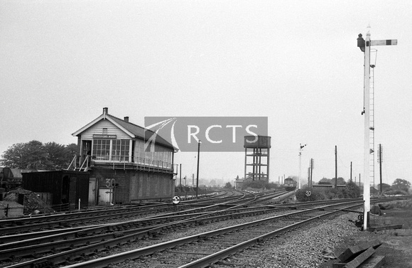 PG00513 - Gascoigne Wood junction and signal box (steps end c 1970s