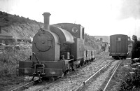 DEW0024 - Cl 0-4-2ST No. 4 (ex Corris R) at Machynlleth late 1930s