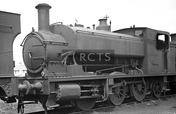 RPP0214 - Cl 0-6-2ST No. 190 (ex AD) at Newport Pill (rear buffer out of shot) 23/7/39