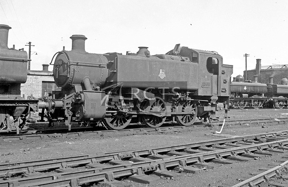 JAY2468 - Cl 1500 No. 1508 at Cardiff Canton shed 14/9/57