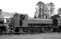FAI2220 - Cl 1600 No. 1638 at the Dart Valley Railway 7/4/69