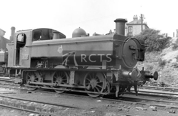 JAY1035 - Cl 1600 No. 1629 at Worcester shed 17/8/54