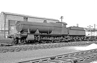 CH00472 - Cl 2800 No. 2851 in store at Taunton shed (83B) 17/4/60