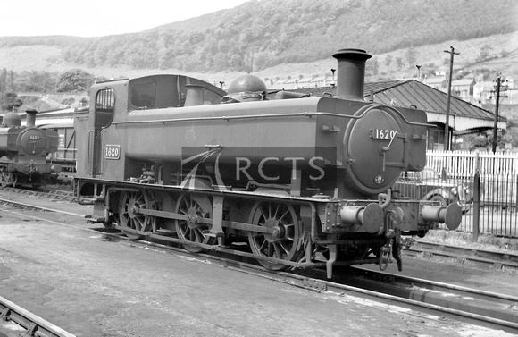 JAY3181 - Cl 1600 No. 1620 at Abercynon 24/5/59