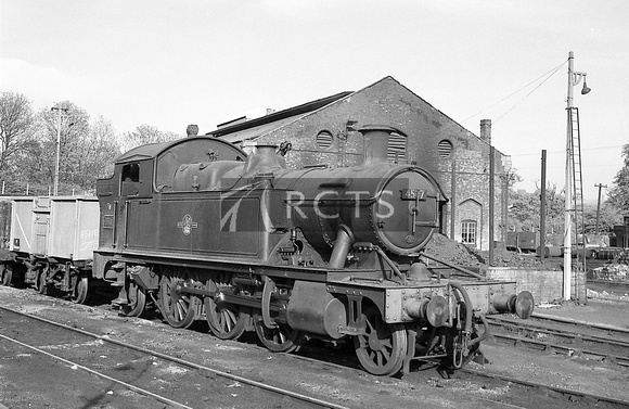 CH00503 - Cl 4500 No. 4507 at Yeovil (SR) shed (72C) 7/5/60