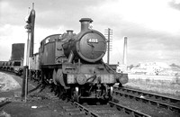 CC00455 - Cl 5100 No. 4155 shunting goods wagons c 1960s