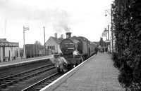 CC00462 - Cl 5100 No. 4141 at Bourton-on-the-Water station c 1960s