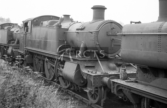 CH01256 - Cl 5100 No. 4106 at Whitland shed 23/7/61
