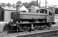 CH00199 - Cl 5400 No. 5412 at Exeter St Davids, June 1959