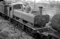 CH00825 - Cl 5400 No. 5416 at Westbury shed 31/12/60
