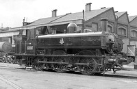 JAY0821 - Cl 5400 No. 5406 at Swindon Works 21/3/54