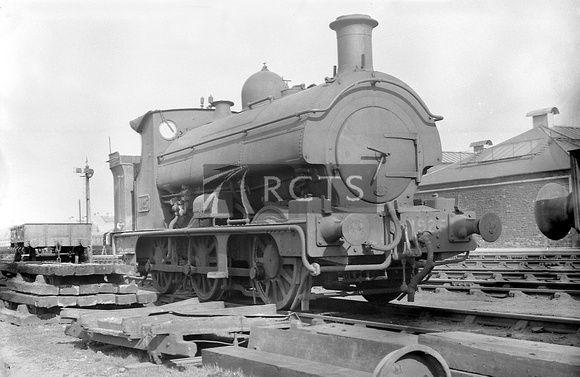 JAY0085 - Cl 850 No. 1925 (the last 0-6-0ST) at Swindon Works 22/4/51