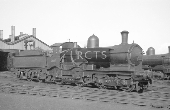 DEW0183 - Cl Duke No. 3234 at Didcot shed, c 1930s-post June 1932