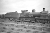 FAI0076 - Cl 3200 No. 3206 "Earl of Plymouth" at Didcot (front buffer beam cut off) 21/2/37