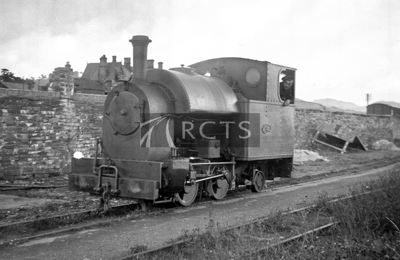 DEW0027 - Cl 0-4-2ST No. 4 (ex Corris) at Machynlleth c late 1930s