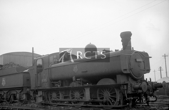 HU00191 - Cl 6400 No. 6405 stored at Wrexham Croes Newydd 5/7/59