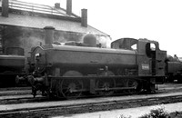 JAY0275 - Cl 6400 No. 6408 at Cathays shed 27/7/52