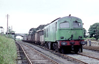 RE01188C - Cl C No. C221 on a goods train c 1966