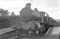 JHV0004 - Cl 3800 No. 3812 'County of Bedford' at an unidentified station c mid 1920s