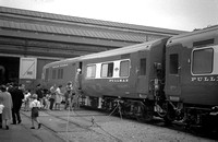 CUL3262 - Driving power brake 1st parlour car M60093 (schedule No. 358) at Derby Works Open Day (rear view with people in shot) 15/8/64