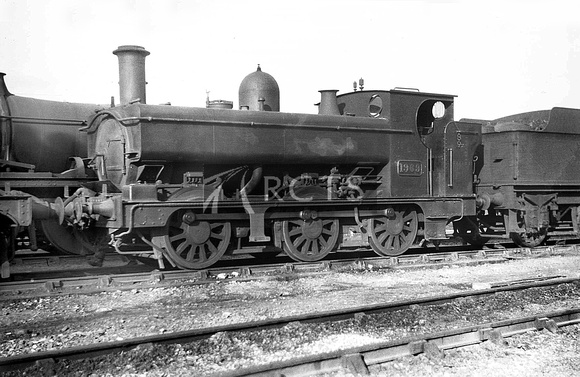 BJW0047 - Cl 1901 No. 1969 at Southall shed c mid 1940s