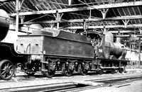 MART004 - Cl 2301 No. 2516 in an unidentified shed c early 1950s