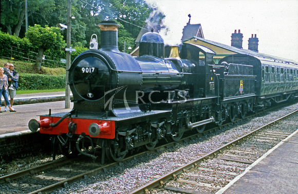 TFD0233C - Cl Earl No. 9017 'Earl of Berkeley' at Horsted Keynes, Bluebell Railway 28/7/09