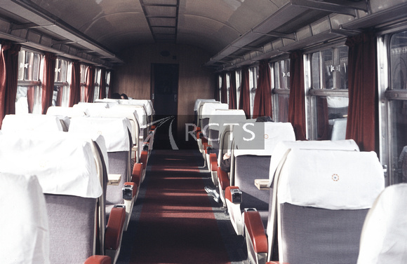 CH06388C - Interior view of FO (built to BR Mk2 standard design) 19/9/70