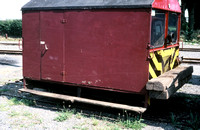 MJB0502C - Wickam railcar (unidentified) at Ballasalla 7/7/83