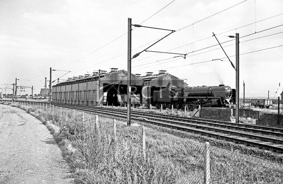 PMB0492 - View of Tilbury shed (now used as a turning point only) 18/8/62