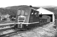AW00407 - Fairbourne loco 'Whippit Quick' at Fairbourne station 12/9/58
