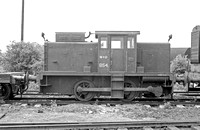 CUL0835 - 0-4-0 diesel No. WD854 (John Fowler 22890/1939 ex 71687) at Bicester Military Railway 3//6/56