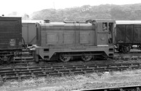 CUL0865 - 0-4-0 diesel 'Margaret Bristowe' at Milford Haven station 14/5/57