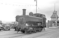 PHW0328 - Cl 1366 No. 1370 at Weymouth Quay April 30/4/57