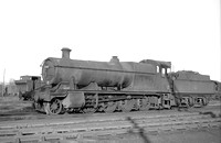 CH00830 - Cl 2884 No. 3842 at Westbury shed 31/12/60