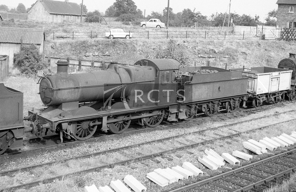 CH01217 - Cl 2251 No. 2215 at Templecombe shed 1/7/61