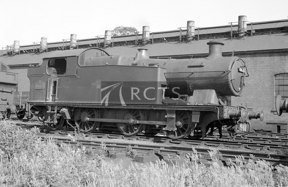 CH01192 - Cl 5600 No. 6625 at Westbury shed 18/6/61
